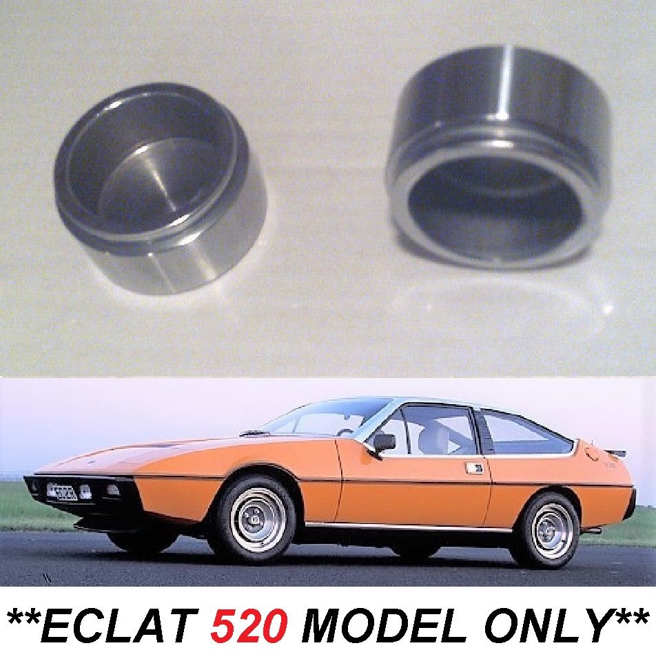FRONT BRAKE CALIPER PISTONS x2 (Lotus Eclat) (2.0 Litre) (**520 Model Only**) (**1975- 80 Only**) 